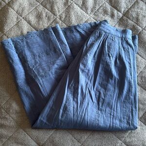 Sezane Duda Skirt Mineral Blue - Size 2